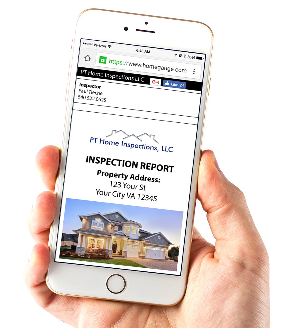 Homegauge CRL Digital Report